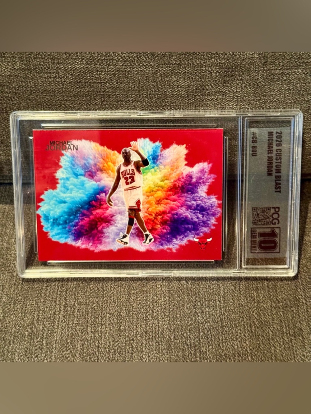 Michael Jordan 2026 Custom Blast PCG 10 Gem Mint